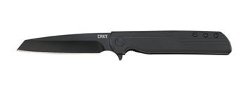132324 Columbia River 3802K LCK + Tanto 3.24" Folding Tanto Plain Black Oxide 8Cr13MoV
