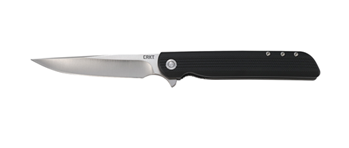 132325 Columbia River 3810 LCK + Large 3.62" Folding Drop Point Plain Satin 8Cr13MoV SS