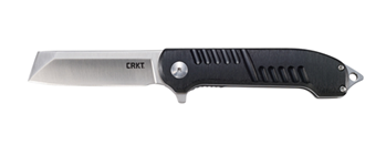 132327 Columbia River 4031 Razel GT 3.02" Folding Plain Satin 8Cr13MoV SS Blade Black A