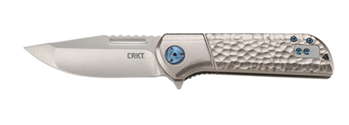 132335 Columbia River 6525 Lanny  3.18" Folding Modified Clip Point Plain Satin 8Cr13Mo