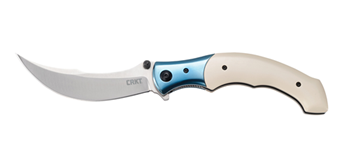 132342 Columbia River 7471 Ritual  4.37" Folding Plain Satin 12C27 Sandvik Blade 2Cr13