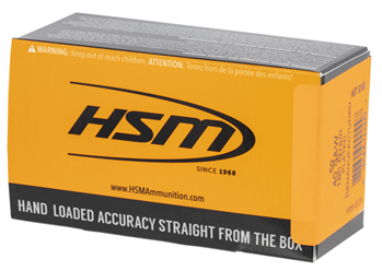 Hsm/hunting Sha 132390 HSM 402R Training  40 S&W 180 gr Plated Round Nose Flat Point (RNFP) 50 Bx/ 20 C
