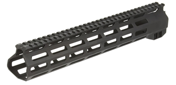 Aim Sports Inc 132800 Aim Sports USAS002 Wraith Handguard  13.50" M-LOK Style with Black Anodized Fini