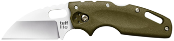 132860 Cold Steel CS20LTG Tuff Lite  2.50" Folding Clip Point Plain AUS-8A SS Blade/OD