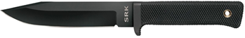 132887 Cold Steel CS-49LCK SRK  6" Fixed Plain SK-5 w/Black Tuff'-Ex Finish Blade 10.75