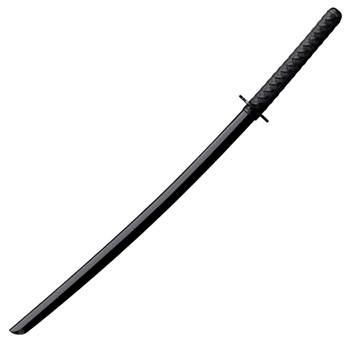132890 Cold Steel CS92BKKC Bokken Training Sword 30" Fixed Plain Black Polypropylene