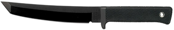 132896 Cold Steel CS-49LRT Recon Tanto 7" Fixed Plain SK5 Blade Black Kray-Ex Handle