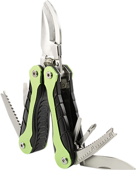 Fortune Prodinc 133038 AccuSharp 084C Gardener's Multi-Tool Black/Green Folding Plain