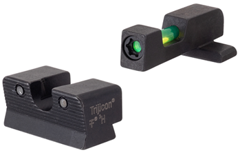 133130 Trijicon 601116 DI Night Sight Set Interchangeable Tritium/Fiber Optic Green wit