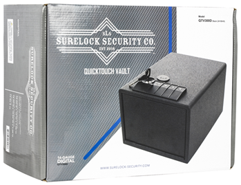 Surelock (danso 133175 Surelock Security 3418948 QuickTouch 300 Black Powder Coat Electronic Keypad Ste