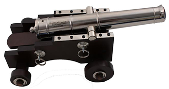 Traditions Inc 133553 Traditions KCN8041 Mini Old Ironsides 50 CAL Silver Smooth Bore