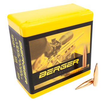 Berger Bullet/c 133588 Berger Bullets 25485 Target  25 Cal .257 135 gr Long Range Hybrid Target 100 Per