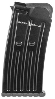 T R Imports Inc 133607 Silver Eagle Arms MAG5TAC OEM  Black Detachable 5rd for 12 Gauge Silver Eagle TA