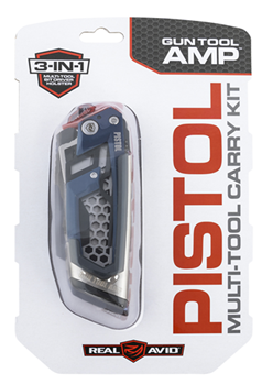 133701 Real Avid/Revo AVGTAMP-P Gun Tool Amp-Pistol Black/Silver Stainless Steel Foldin