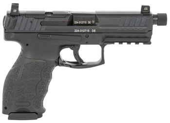 Heckler & Koch  HK 81000625 VP9 Tactical Optic Ready 9mm Luger 4.70" (3)17+1 Black Black Black P