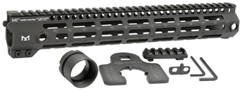 133745 Midwest Industries MIG4M13375 Tactical G4M Handguard AR-15 Black Hardcoat Anodiz