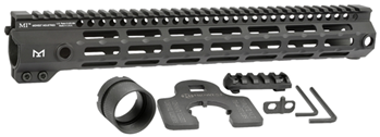 133746 Midwest Industries MIG4M14 Tactical G4M Handguard AR-15 Black Hardcoat Anodized