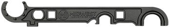 133754 Midwest Industries MIARAW Armorer's Wrench  4140 Heat Treated Steel for AR-Platf