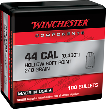 Winchester Ammu 133810 Winchester Ammo  Centerfire Handgun Reloading 44 Spec .426 200 gr Soft Point (SP