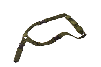 133881 Rukx Gear ATICT1PSG Tactical Single Point Sling 1.25" Wide Adjustable Bungee mad