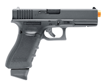 133898 Umarex Glock Air Guns 2276318 G17 Airsoft Pistol CO2 6mm 23rd Black Frame Black