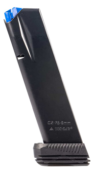 Mecgar 133949 Mec-Gar MGCZ7519M OEM  Blued with Anti-Friction Coating Extended 19rd 9mm Luger