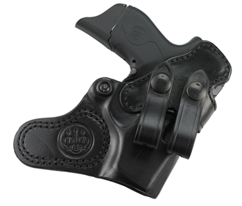 13445 Beretta USA P057BBY2Z0 Inner Piece  IWB Leather Black Belt Loop Fits Beretta Pic
