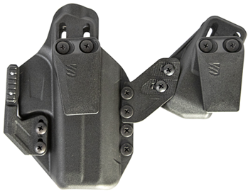 134627 Blackhawk 416176BK Stache Premium  76 Black Polymer IWB Fits Glock 48 Ambidextro