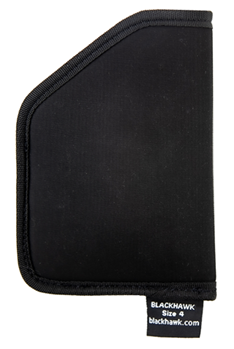 134647 Blackhawk 40TP04BK TecGrip Pocket 04 Black Laminate Pocket Ambidextrous Hand