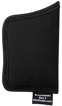 134649 Blackhawk 40TP02BK TecGrip Pocket 02 Black Laminate Pocket Ambidextrous Hand