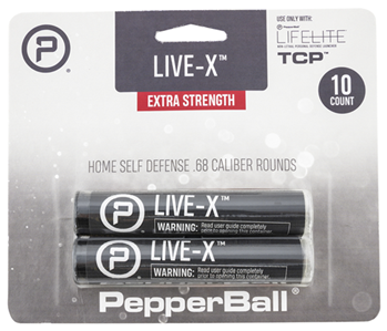 Uts/pepperball 134681 PepperBall 104-81-0354 Live-X Pepperballs Pava .09 oz 10 Per Pkg