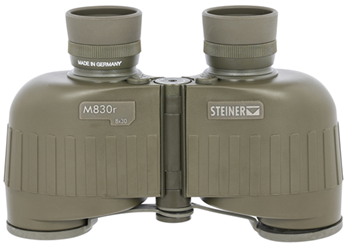 134707 Steiner 2640 M830r  8x30mm Mil Radian Ranging Reticle Floating Prism Green Rubbe
