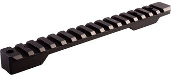 Talley Manufact 134782 Talley PX0252735 Browning X-Bolt Picatinny Rail Section Black Anodized