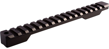 Talley Manufact 134783 Talley PXM252735 Browning X-Bolt Picatinny Rail Section Black Anodized