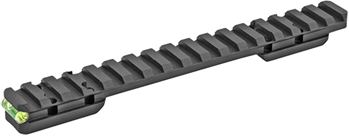 Talley Manufact 134789 Talley PLM735ACI Browning X-Bolt Picatinny Rail w/ Anti-Cant Indicator Black Ano