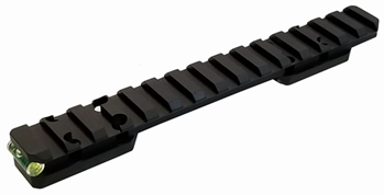 Talley Manufact 134790 Talley PXM735ACI Browning X-Bolt Picatinny Rail w/ Anti-Cant Indicator Black Ano