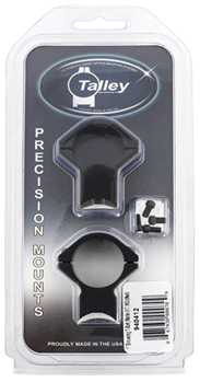 Talley Manufact 134800 Talley 940412 Scope Rings  Browning T-Bolt 1" Medium Black