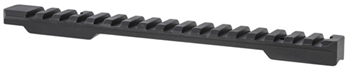 Talley Manufact 134880 Talley PLM258725 Savage Picatinny Rail Section Black Anodized