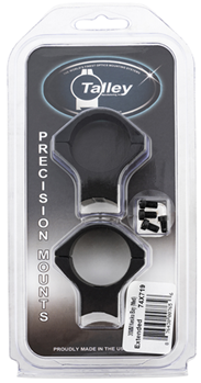 Talley Manufact 134883 Talley 74X719 Scope Rings  Extended Savage w/Round Receiver 30mm Medium Black