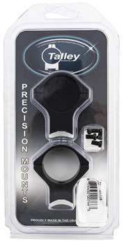 Talley Manufact 134884 Talley 75X719 Scope Rings  Extended Savage w/Round Receiver 30mm High Black