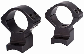 Talley Manufact 134891 Talley 950759 Scope Rings  Tikka T1X 1" High Black