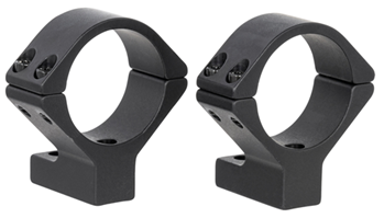 Talley Manufacturing  Talley 740759 Scope Ring Set  For Rifle Tikka T1/T1X Medium 30mm Tube Black Anod