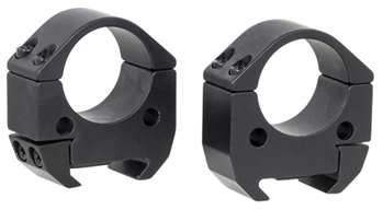 Talley Manufact 134914 Talley TMS10M Scope Rings  1" Medium Black