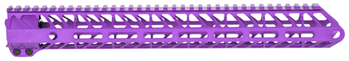135512 Timber Creek Outdoors ME15HGPPA Enforcer Handguard AR Platform Purple Anodized 1