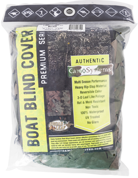 Camo Unlimited 135554 Camo Systems BL20 Premium Boat Concealment Woodland 59" x 22' Ripstop