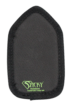 135712 Sticky Holsters COMFORTPADSM Comfort Pad Holster Cushion Small Black Foam IWB Am