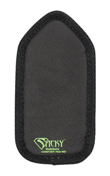 135713 Sticky Holsters COMFORTPADMD Comfort Pad Holster Cushion Medium Black Foam IWB A