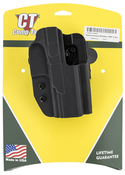 Comp-tac Victor 135722 Comp-Tac C241WA327RBKN International  Black Kydex OWB Walther PDP 4.5" Right Han