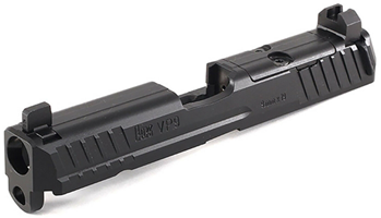 Heckler & Koch 135729 HK 51001080 VP9 Optic Ready Slide Black Steel for HK VP9