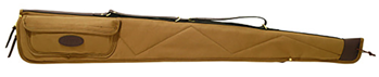 Boyt Harness Co 135897 Boyt Harness 0GCWC5206 Signature Shotgun Case made of Waxed Canvas with Khaki Fi
